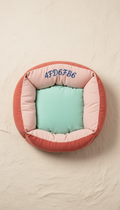 Soft Fabric Cat Bed with Name Embroidery