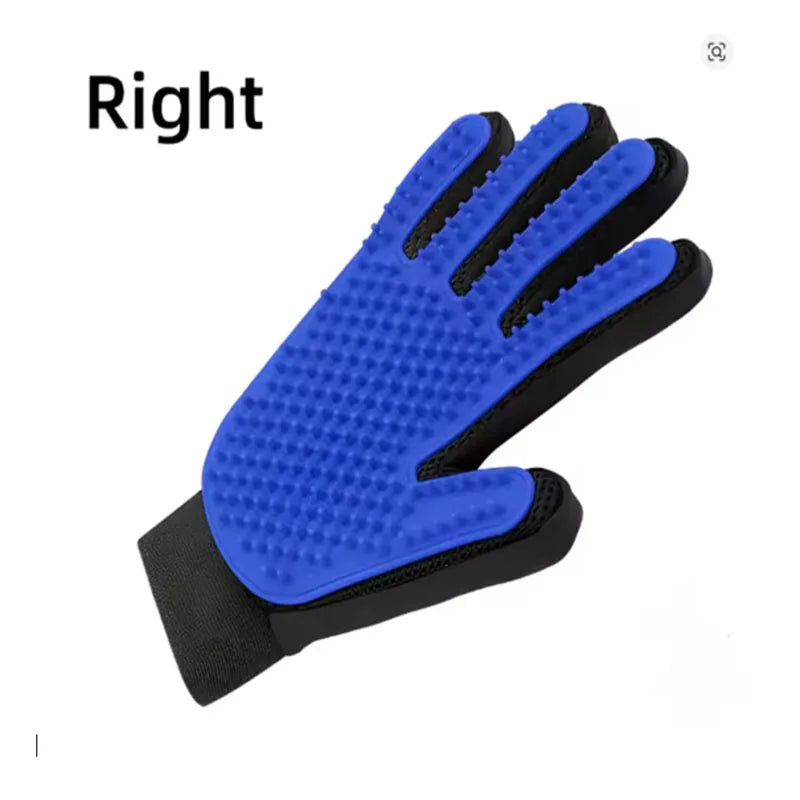 Pet Hair Glove Comb Pet Dog Cat Grooming Cleaning Glove Deshedding Hair Remover Massage Brush Animal Supplies Cat Accessoies