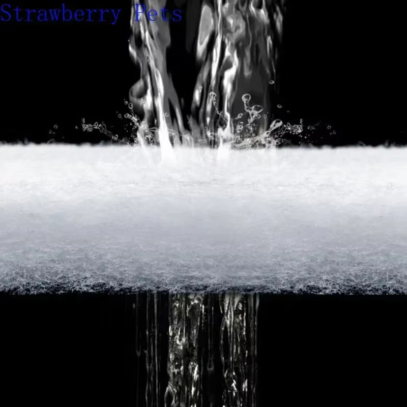 Aquarium Filter Super Thick Biochemical Filter Cotton Sponge for Aquarium Fish Tank Bio Cotton Foam Skimmer