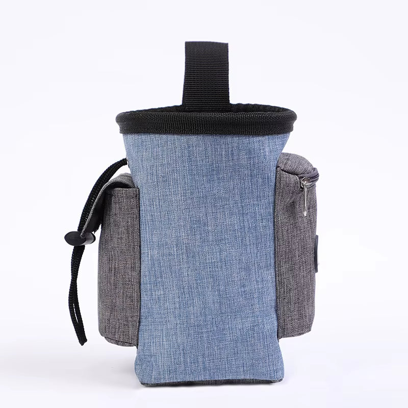 Pet Training Waist Bag Portable Outdoor Poo Bags Dog Training Bags Pet Snack Food Container Puppy Snack Reward Waist Bag