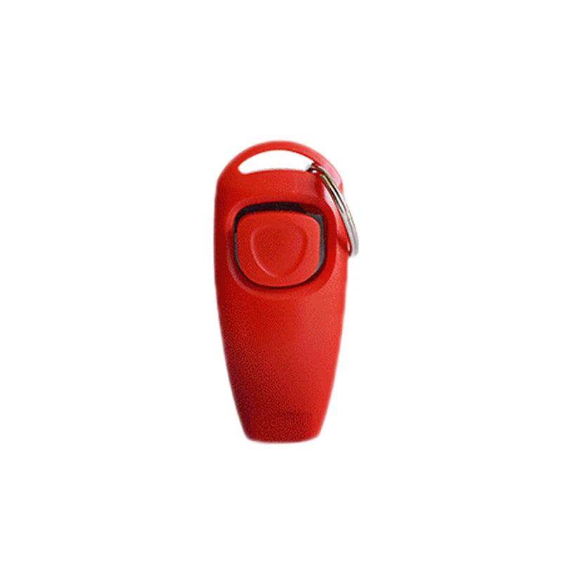 Pet Dog Whistle and Clicker Training Aid for Bark Control - Portable Trainer Tool for Puppies