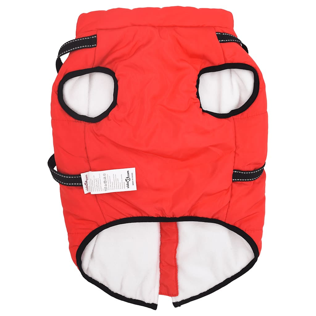 Hundemantel Hundejacke Hundeweste Mit Geschirr Wasserdicht Reflektierend Vidaxl