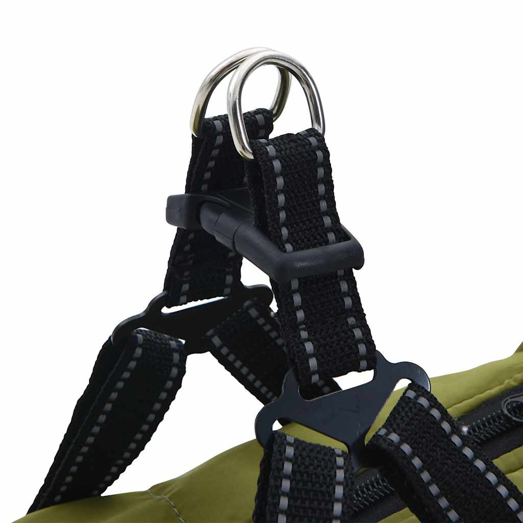 Hundemantel Hundejacke Hundeweste Mit Geschirr Wasserdicht Reflektierend Vidaxl